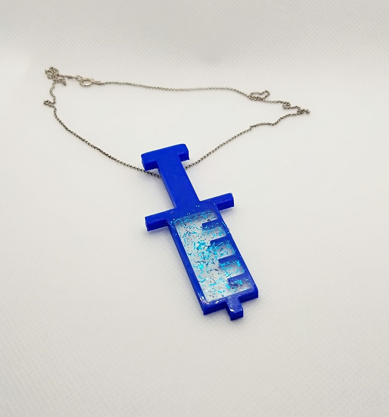 SYRINGE PENDANT / VACCINE PENDANT