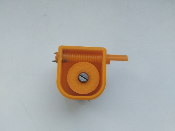 Multi turn potentiometer (worm gear)