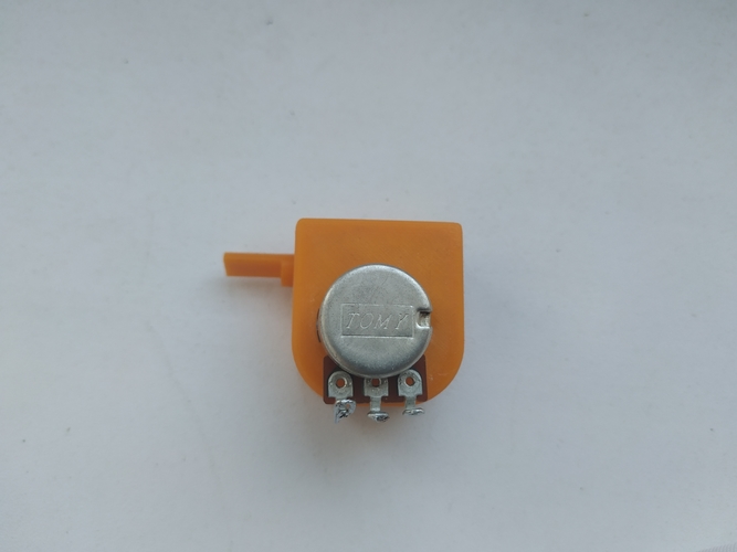 Multi turn potentiometer (worm gear) 3D Print 392426