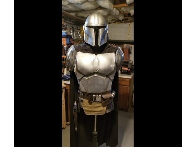 3D Printed Mandalorian Complete Armor Part2 by Aumakas Pinshape