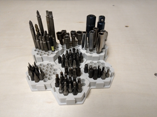 Hex Bit Holder System 3D Print 392484