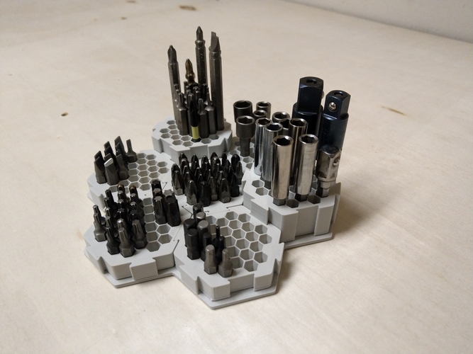 Hex Bit Holder System 3D Print 392485