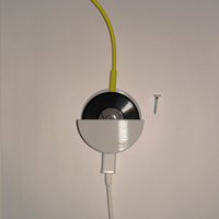 Small Chromecast Audio wall holder 3D Printing 392493