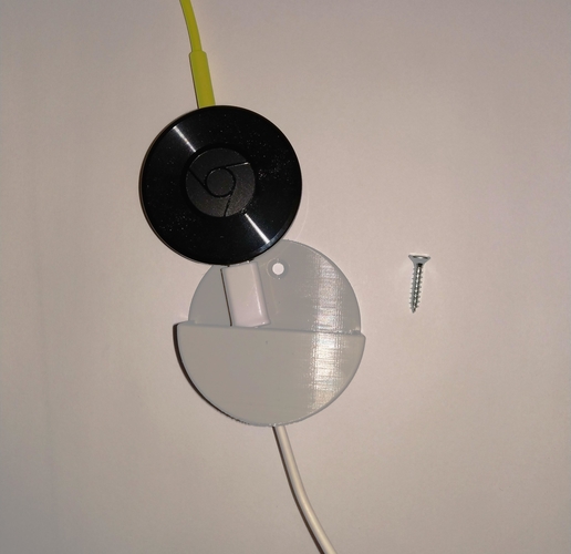 Chromecast Audio wall holder 3D Print 392494