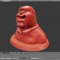 Small funny Peter Griffin  3D Printing 392529