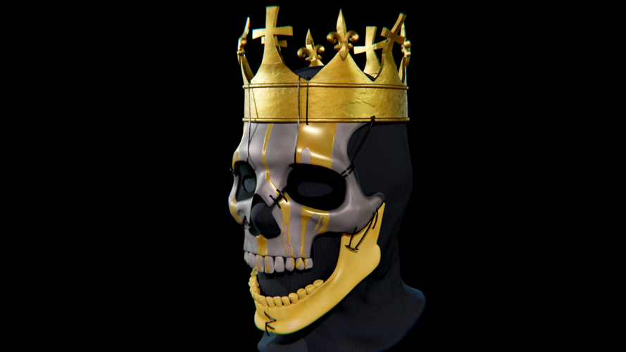 DeDsEc Coronet Mask from Watch Dogs Legion 3D Print 392533