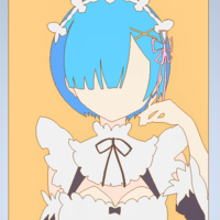 Small Rem Fate:Zero plate art 3D Printing 392565