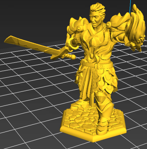 D&D Fire Giant Warrior 3D Print 392574
