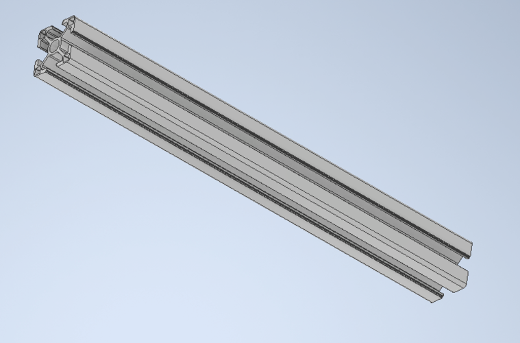 Aluminium Profile 30x30x1000(500/400/300/200/100/50) 3D Print 392579