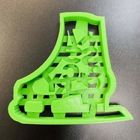 Small Kiss & Cry Cookie Cutter 3D Printing 392597