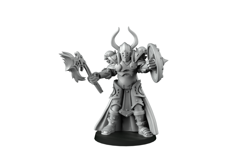 Chaos warrior 3D Print 392606