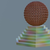 Thorn Ball 3D Printable Model for Decoration purpose - Thumbnail 8