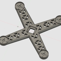 Small Quadcopter Frame 3D Printing 392625