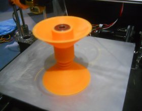 Adjustable 3D Filament Spool Holder