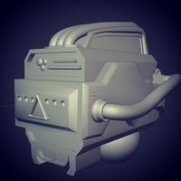 Cyberpunk Automat Head - Thumbnail 2