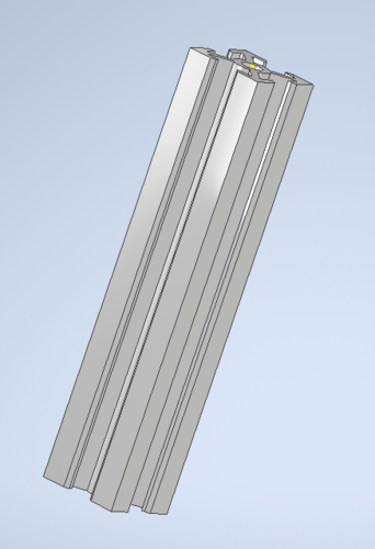 Aluminium Profile 20x20x1000(500/400/300/200/100/50) 3D Print 392825