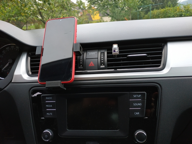 ADJUSTABLE MOBILE CAR HOLDER 3D Print 392917