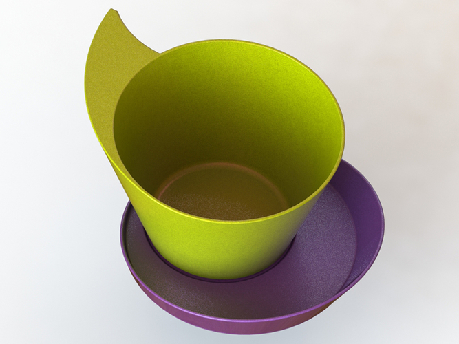 comma cup 3D Print 392974