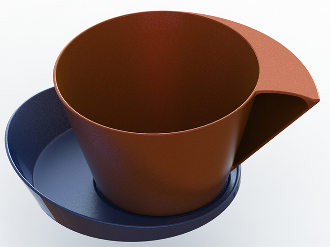 comma cup 3D Print 392977