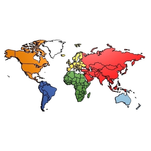 World Map 3D Print 393141
