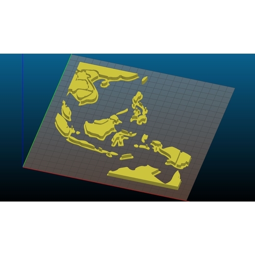 World Map 3D Print 393149