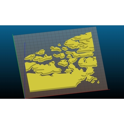 World Map 3D Print 393151