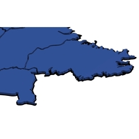 Map of France - Thumbnail 4