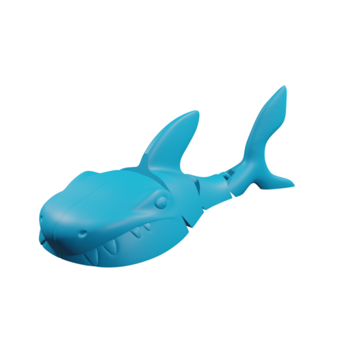 Toys & Hobbies 3D Print Flexi Shark elitewellnessperformance.com