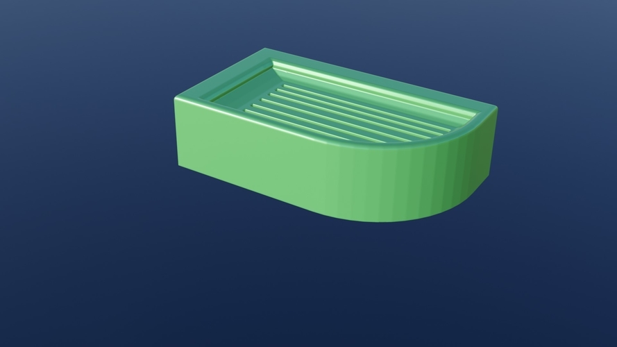 Fency Soap Dish 3D Printable model  3D Print 393205