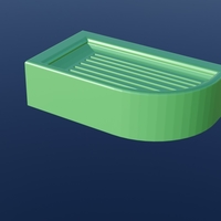 Fency Soap Dish 3D Printable model  - Thumbnail 2