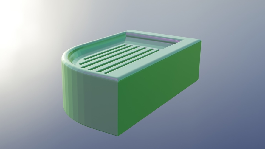 Fency Soap Dish 3D Printable model  3D Print 393207