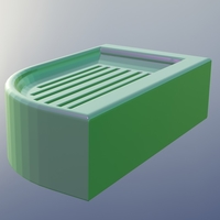 Fency Soap Dish 3D Printable model  - Thumbnail 4