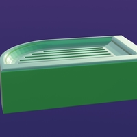 Fency Soap Dish 3D Printable model  - Thumbnail 5