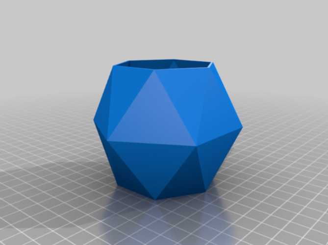 Hexagon Plant Pot 3D Print 393211