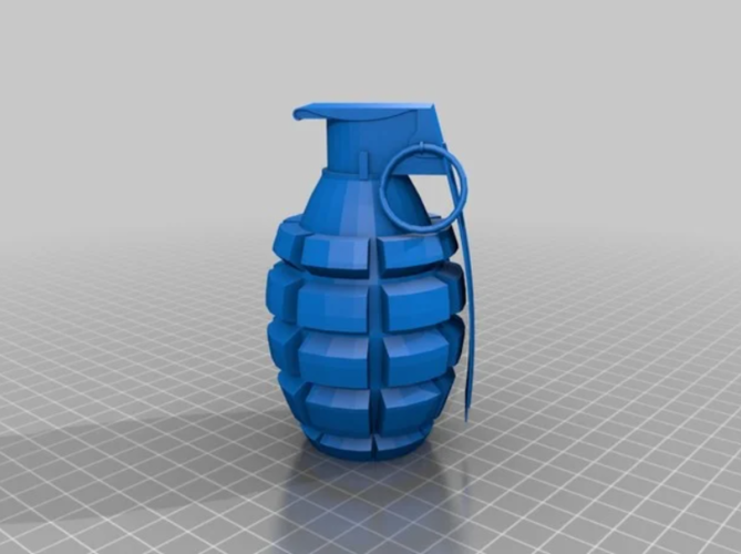 grenade design 3D Print 393215
