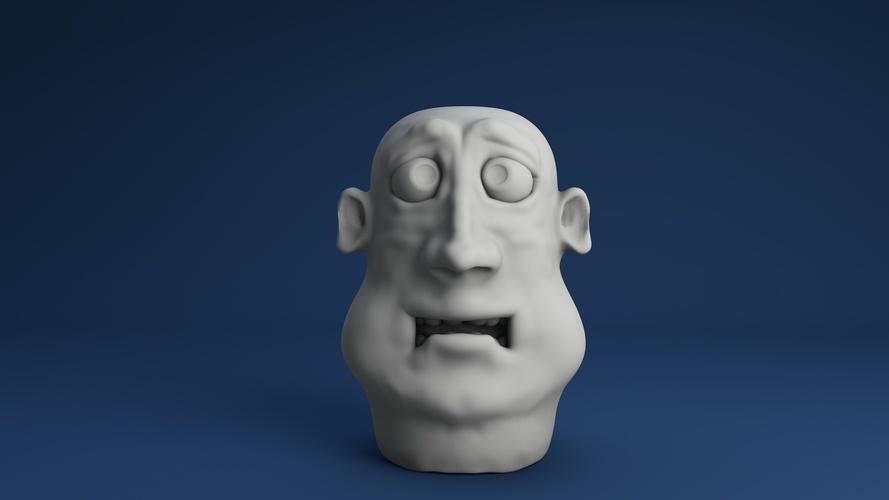 Face for finger 04 3D Print 3933
