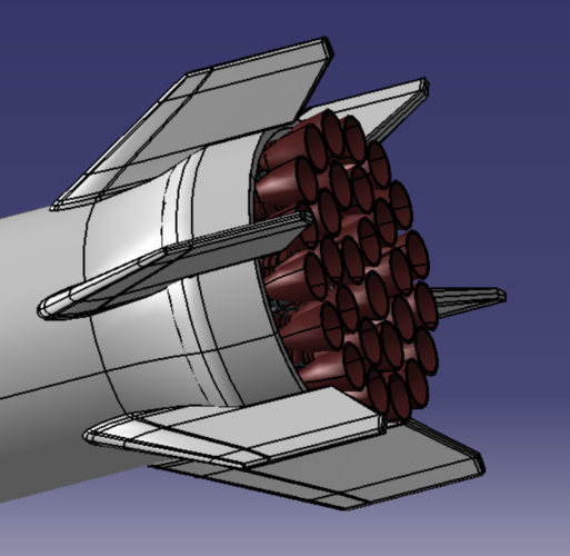 Vaisseau de fusée 3D Print 393322