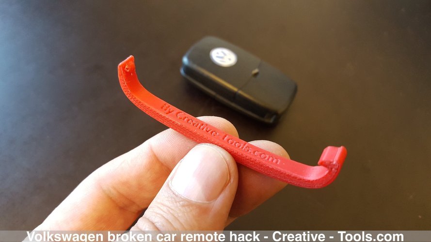 Volkswagen broken car remote hack 3D Print 39343