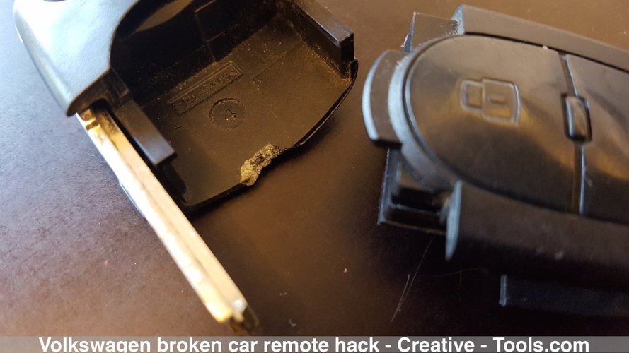 Volkswagen broken car remote hack 3D Print 39344