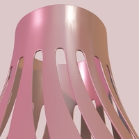 FENCY FLOWER VASE DECORATION PIECE 3D PRINT MODEL - Thumbnail 4