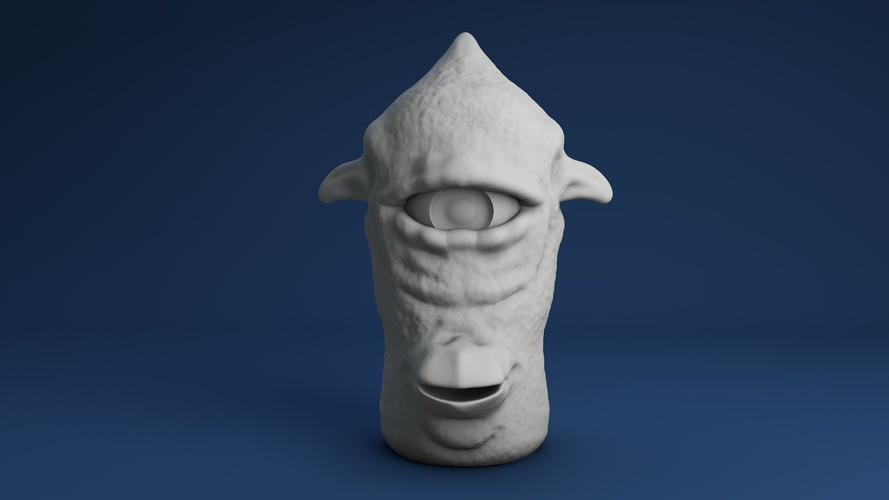 Face for finger 03 3D Print 3935