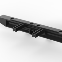 Traxxas TRX-4 Rear Bumer A51 Edition -Defender - Thumbnail 2