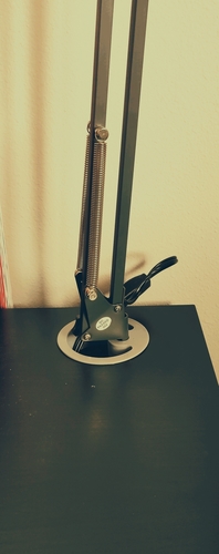 IKEA Lamp adapter for MICKE + TERTIAL 3D Print 393534