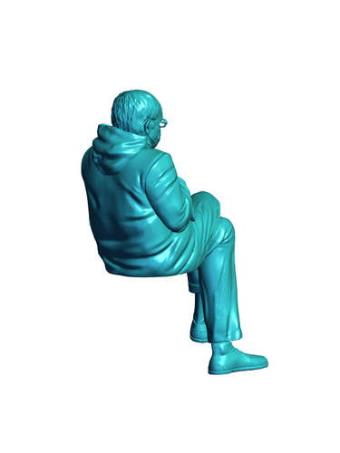  Printing Bundled Up Bernie 3D Print 393596