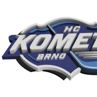 Small Hc Kometa Brno logo 3D Printing 393601
