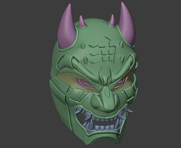 Jiraiya mask from Naruto 3D Print 393604