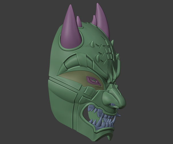 Jiraiya mask from Naruto 3D Print 393605