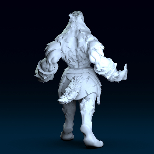 Werewolf Berserker 3D print model 3D Print 393656