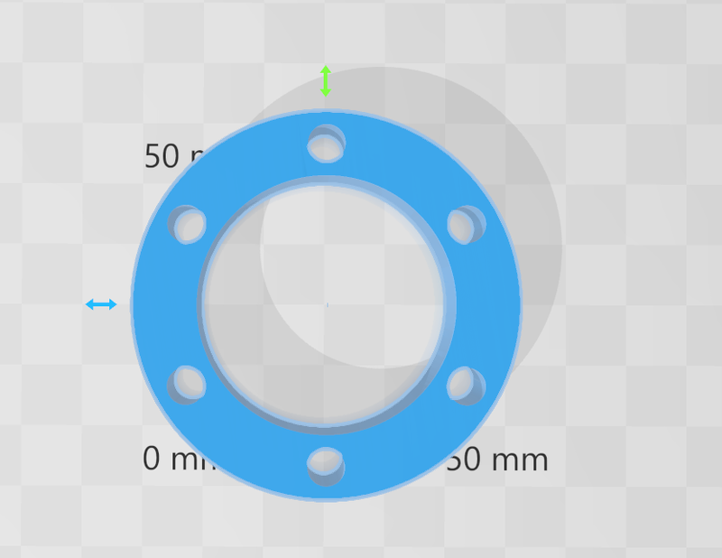 50mm pcd spacer