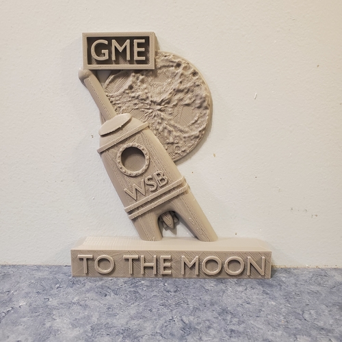 GME to the Moon! 3D Print 393710